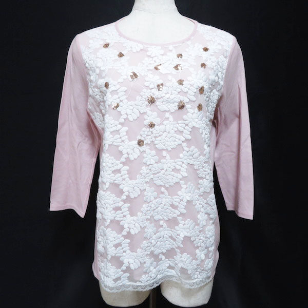 白とピンクの可愛さ余る ミラショーンのカットソーを買取しました