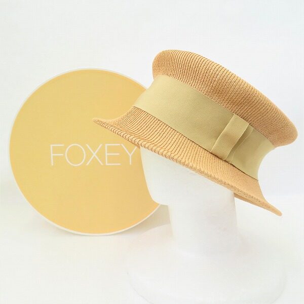 フォクシーの麦わら帽子を出張買取ご利用のお客様より買取しました