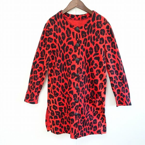 赤の強さが素敵 伊太利屋のカーディガンを買取しました