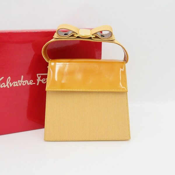 ブランドバッグは捨てずに買取がおススメ！フェラガモのバッグを買取いたしました