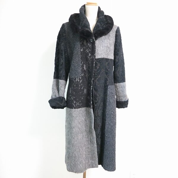 パッチワーク風が貴重 コーザノストラのコートを買取しました