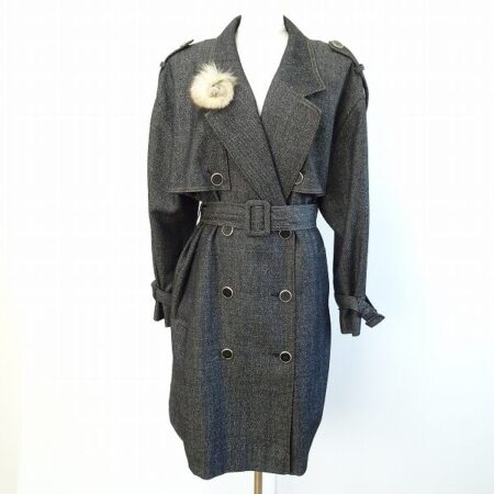 デニム調で軽やかに レリアンのコートを買取しました