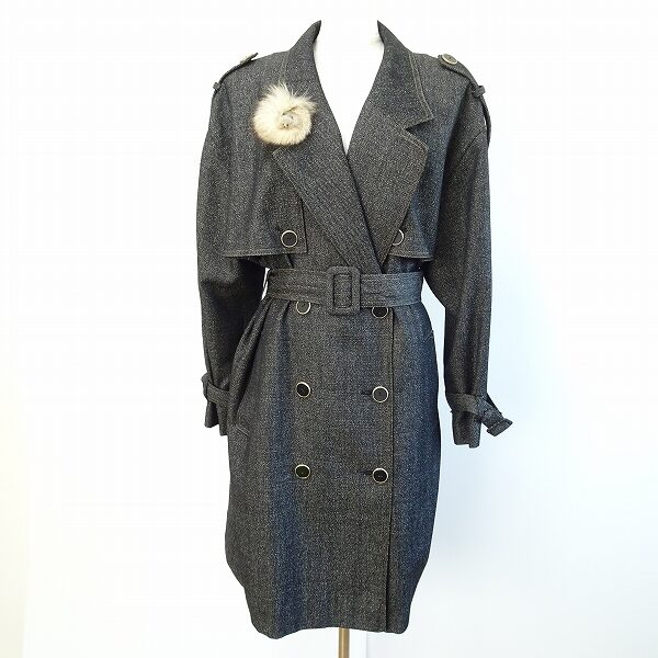 デニム調で軽やかに レリアンのコートを買取しました