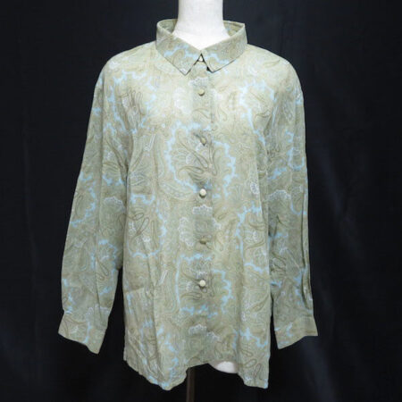 【レリアン】長袖ブラウスを買取しました！ペイズリー柄でコーデにアクセントを