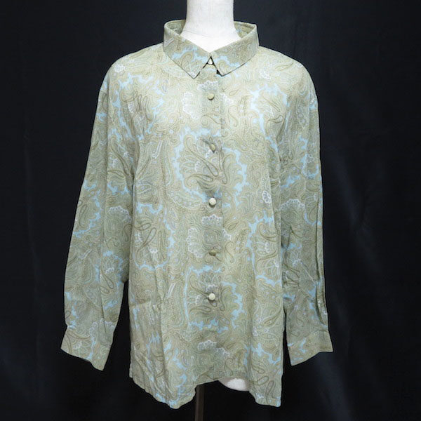 【レリアン】長袖ブラウスを買取しました！ペイズリー柄でコーデにアクセントを