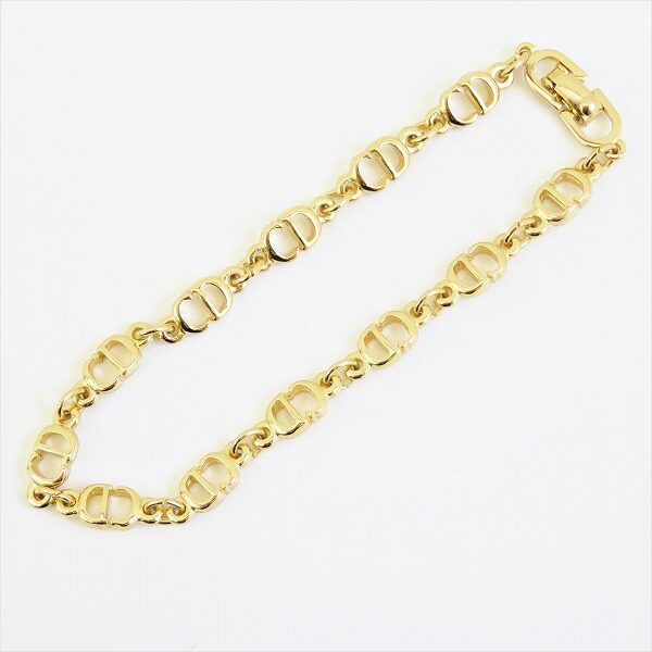 金色が眩しい クリスチャンディオールのブレスレットを買取しました