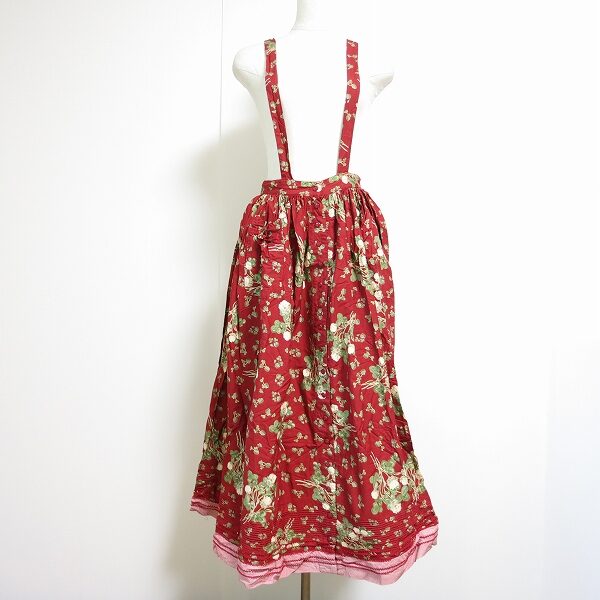 赤と白の可愛らしい組み合わせ ピンクハウスのサスペンダーを買取しました