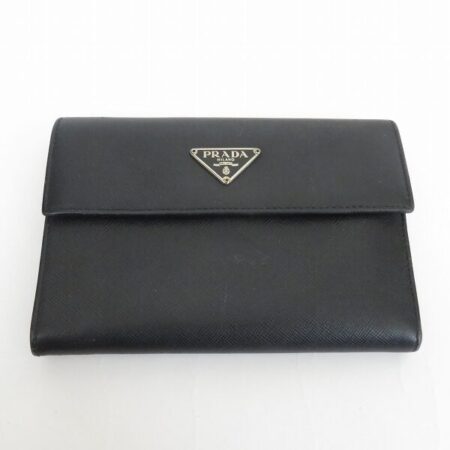 プラダ サファイア―ノ 黒のお財布を出張買取いたしました！