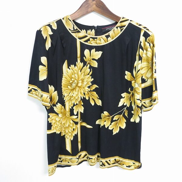 くっきり豪華にアクセントを レオナールのカットソーを買取しました