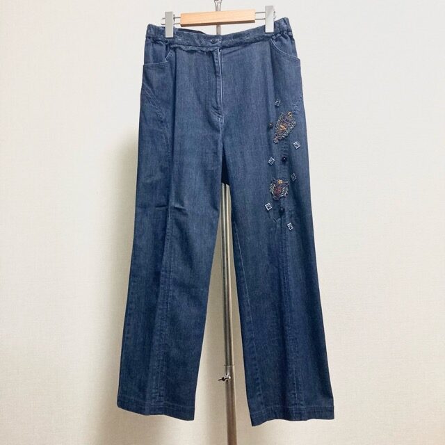ノンノンドールのパンツを買取しました！刺繍のミニマムさが可愛い