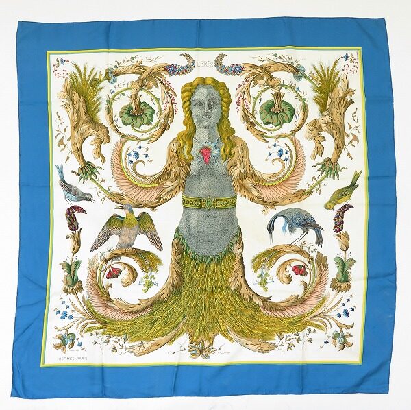 エルメス HERMES スカーフ カレ90 CERES 女神ケレスを買取しました！