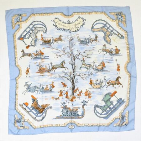 見ているだけでワクワクしてくる エルメスのスカーフを買取しました