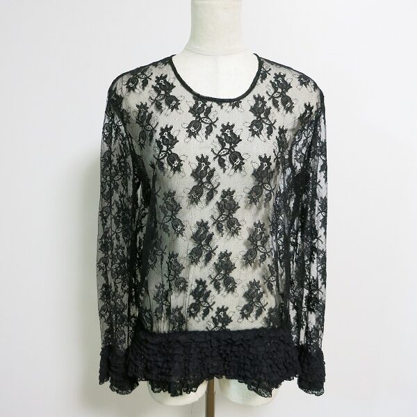 【ピンクハウス】シースルー×黒花柄がセクシー シャツを買取しました