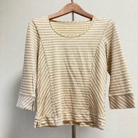 やわらかなボーダーで使いやすい！ヒロココシノのカットソーを買取しました