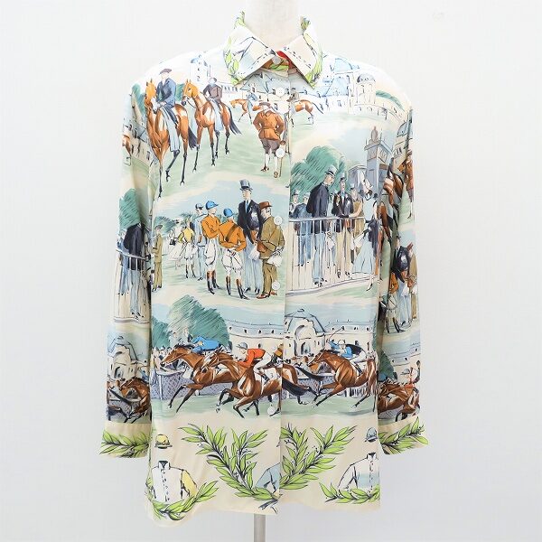 エルメスのにぎやかブラウスを買取させていただきました！