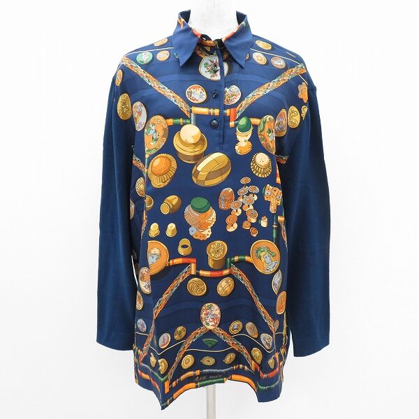 エルメスのポロシャツを買取しました！シルク使い×動きやすい