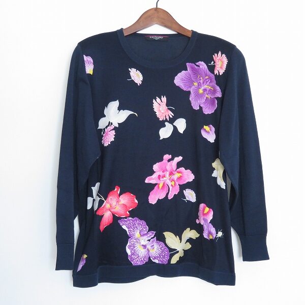 舞うように咲くお花が美しい レオナールのカットソーを買取しました