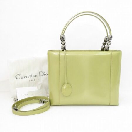 クリスチャンディオール 2WAY パテントレザーのバッグを買取しました！