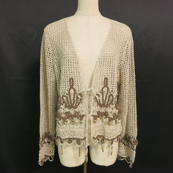 かぎ編みがシック インポートロッサのカーディガンを買取しました
