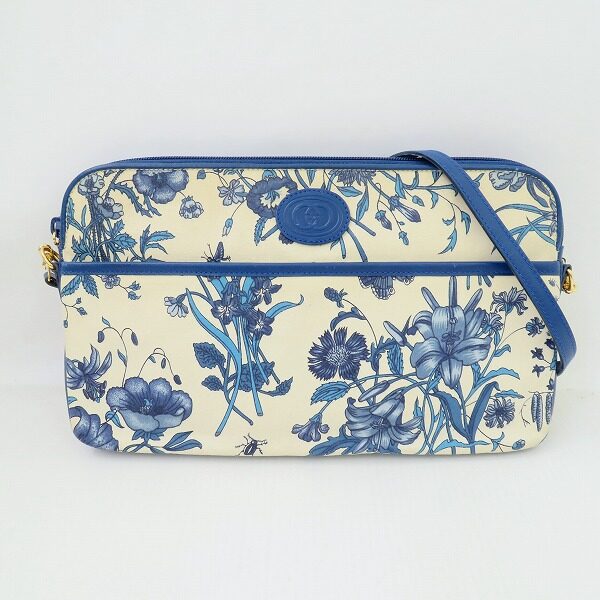 ボタニカルが涼し気 グッチのショルダーバッグを買取しました