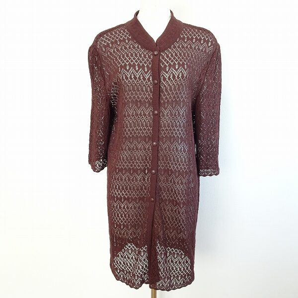 シースルーでスッキリさもゲット レリアンのカーディガンを買取しました