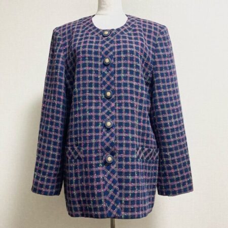 しなやかチェックにうっとり レリアンのジャケットを買取しました
