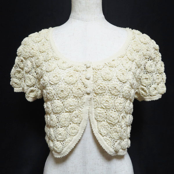 立体感がすごい ピンクハウスのボレロを買取しました!