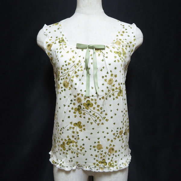 幸せをも運んでくれるクローバー柄 ピンクハウスのカットソーを買取しました