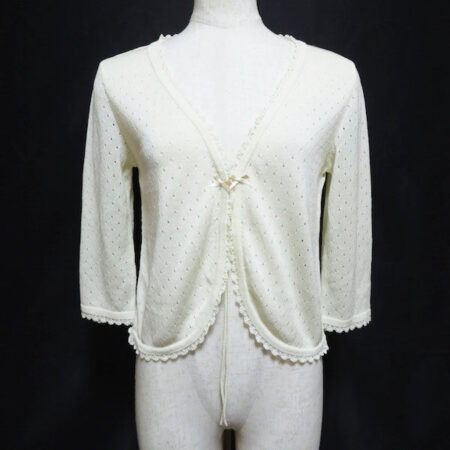 着痩せも狙える ピンクハウスのアイボリーボレロを買取しました！