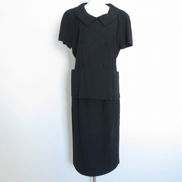 しなやかデザインに心惹かれる ヨシエイナバのツーピースを買取しました