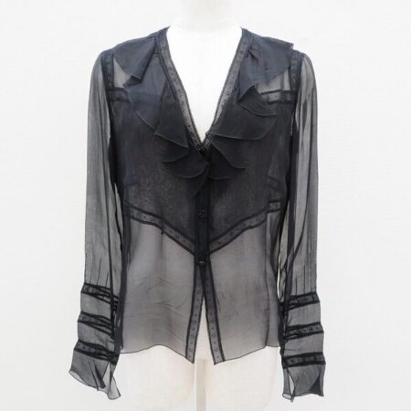 シースルーがエレガント シャネルのブラウスを買取しました！