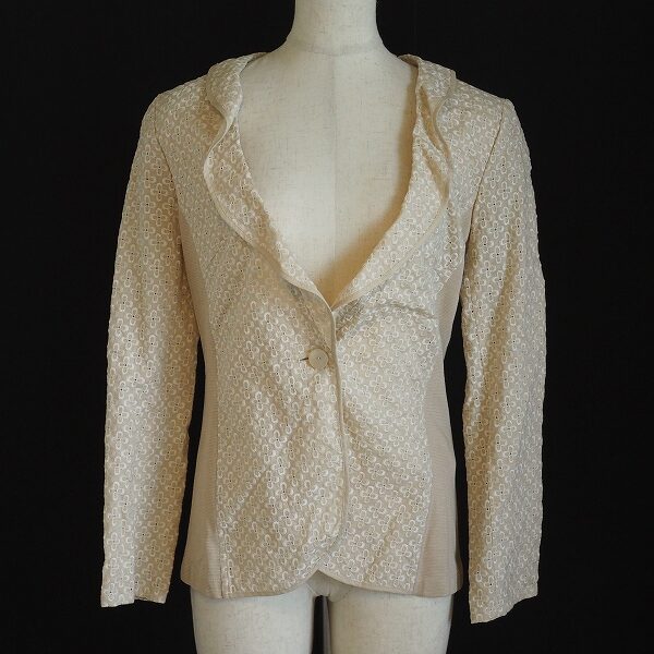 気軽な雰囲気で着やすい ハナエモリのジャケットを買取しました