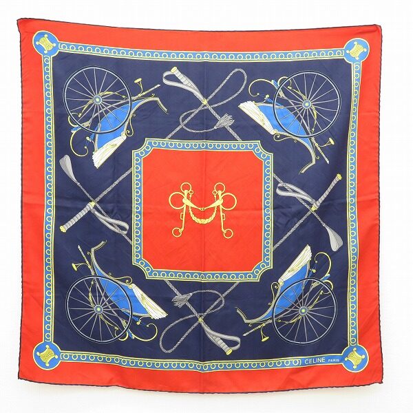 上品なセリーヌ人気!セリーヌのスカーフを買取いたしました