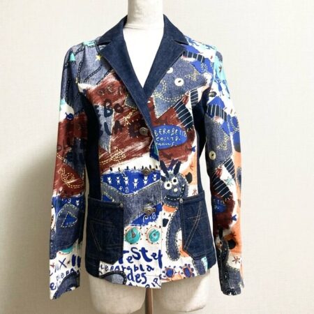 夢がある柄で楽しく着られる アルベロベロのジャケットを買取しました