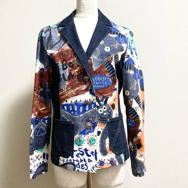 夢がある柄で楽しく着られる アルベロベロのジャケットを買取しました