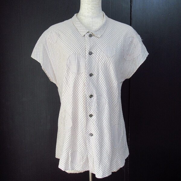 丸まったシルエットで優しい印象に ヨーガンレールのブラウスを買取しました