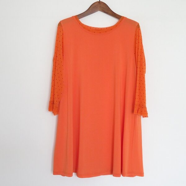 【トクコ】オレンジが勇ましさも感じる チュニックを買取しました