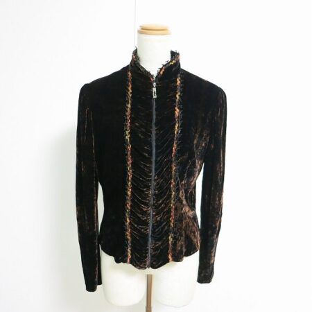 高貴な1着！伊太利屋のベロア調ジャケットを買取しました