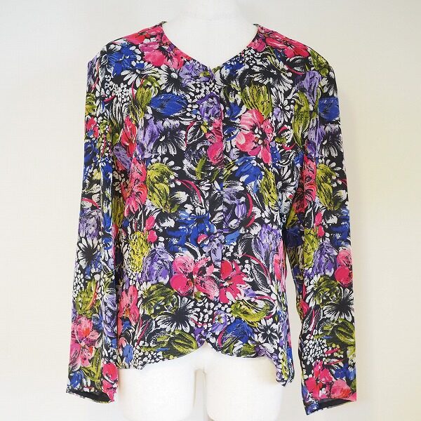 綺麗な花柄で魅力が引き立つ マダムジョコンダのジャケットを買取しました