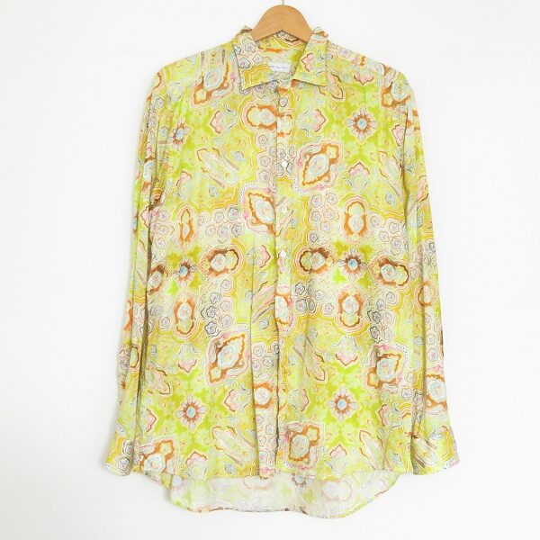 エトロの長袖シャツを買取しました！黄色具合が美しい