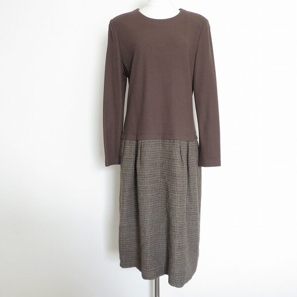 切り替え具合が美しい ジュンアシダのワンピースを買取しました