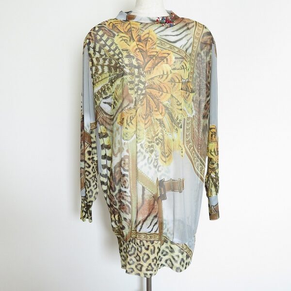 強めの柄もメッシュでスッキリカバー 伊太利屋のチュニックを買取しました