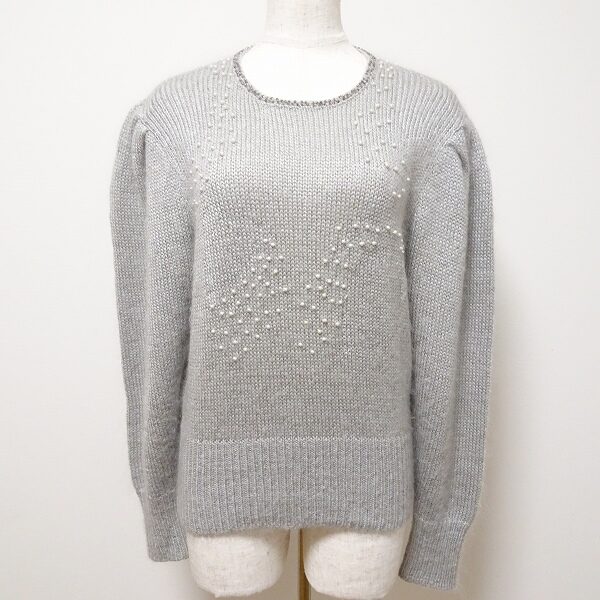 ソワレドヒロミのセーターを買取しました！ビーズ×パールが綺麗