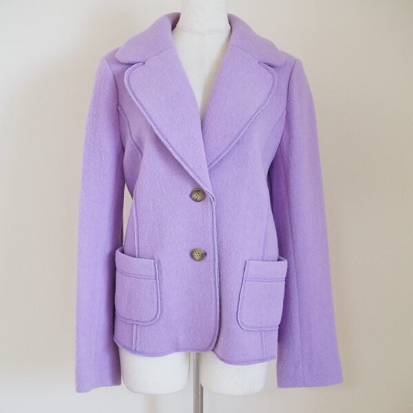 パステル紫に心ときめく ユキコハナイのジャケットを買取しました