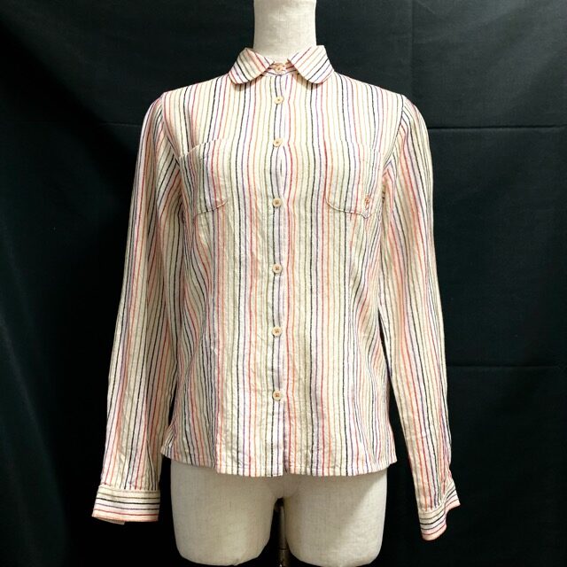カステルバジャックのシャツを買取しました！カラフルストライプでエンターテインメント性アップ
