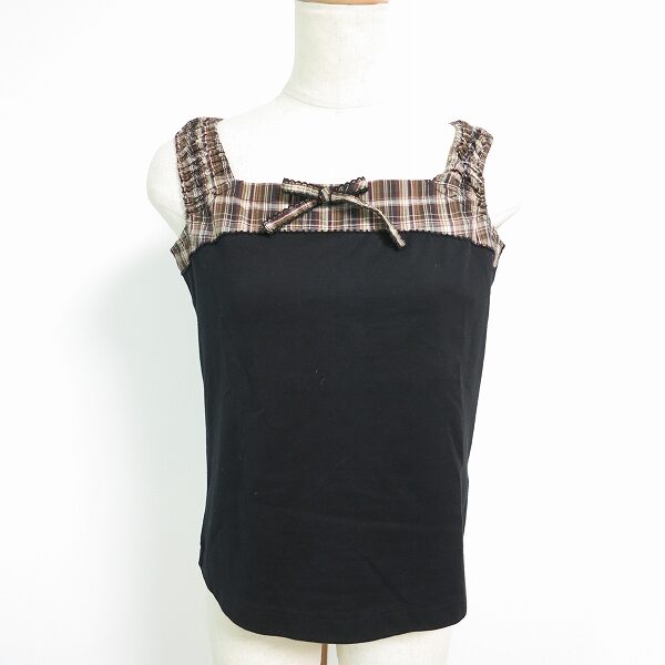 チェックが可愛い ピンクハウスのキャミソールを買取しました