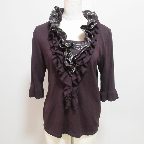 シニア向け衣服の買取にも強い！ レリアンのカットソーを出張買取しました