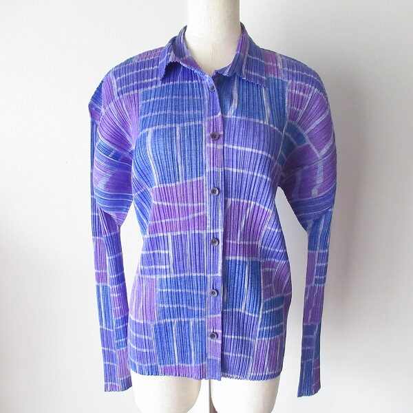 綺麗なカラーにぞっこん プリーツプリーズのシャツを買取しました