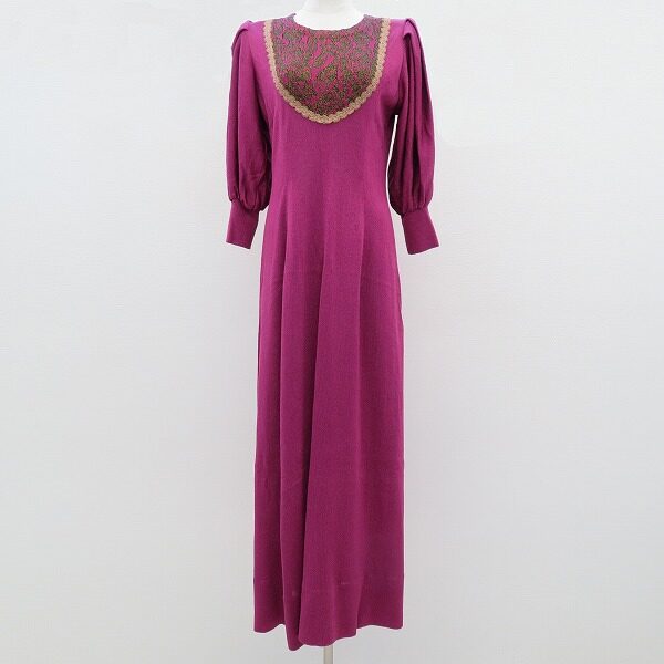 斉藤都世子のワンピースを出張買取ご利用のお客様より買取しました