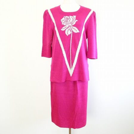 豪華なピンクにきゅん！斉藤都世子のセットアップを買取しました